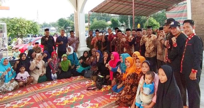 Ratusan Warga Pujakesuma di Mestong Siap Hantarkan Sy Fasha ke Kursi Gubernur Jambi.