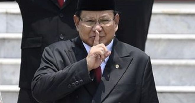 Prabowo Subinto.
