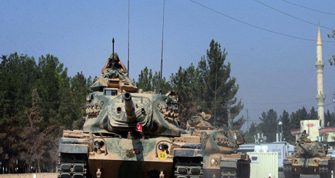 2 Ribu Kendaraan Militer Turki Sudah Tiba di Suriah.