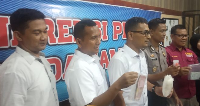 Subdit III Ditresnarkoba Polda Jambi kembali mengamankan setengah kilogram narkotika jenis sabu dan 150 bukti ekstasi.