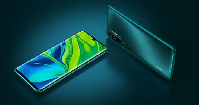 Xiaomi Mi Note 10.