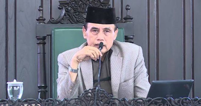 Pengurus MUI Pusat Anton Tabah.