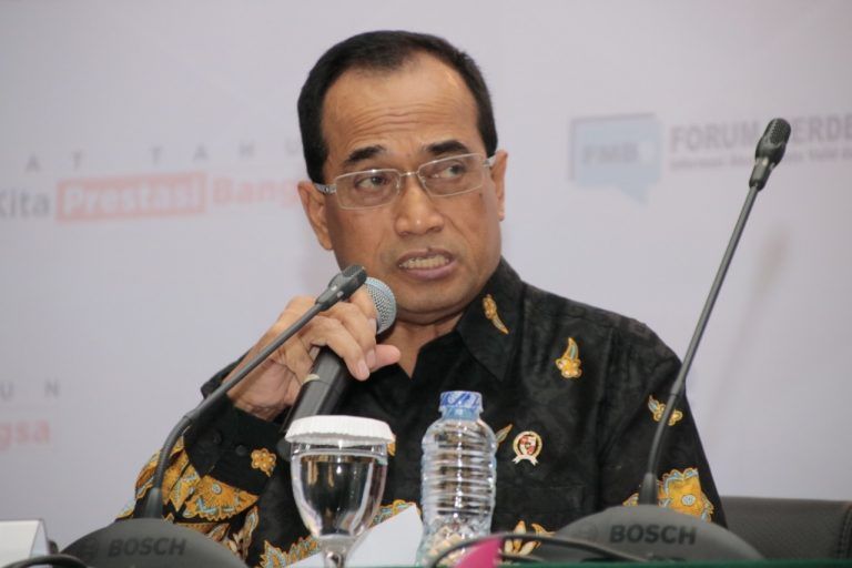 Menteri Perhubungan (Menhub) RI. Budi Karya Sumadi.