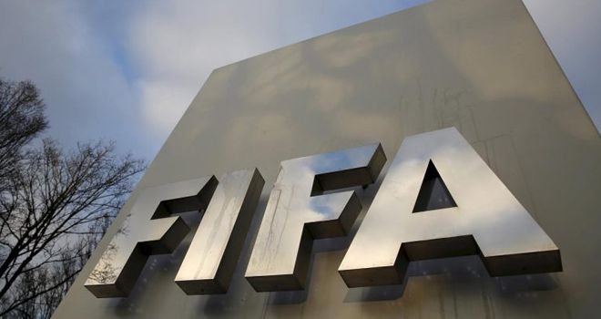 Logo FIFA. 
