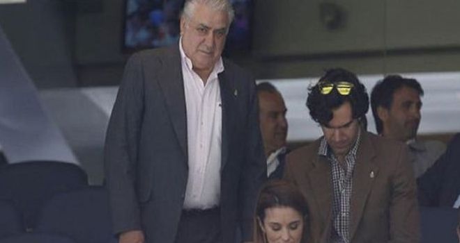 Mantan Presiden Real Madrid, Lorenzo Sanz. 

