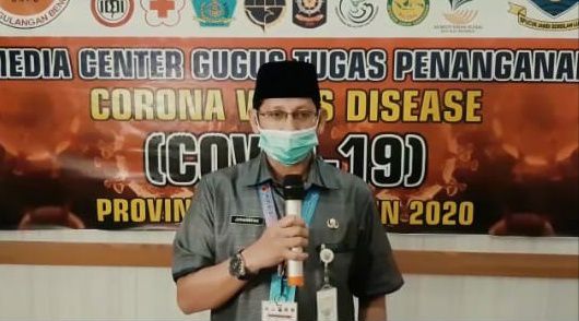 Juru bicara penanganan Covid19 Jambi Johansyah.