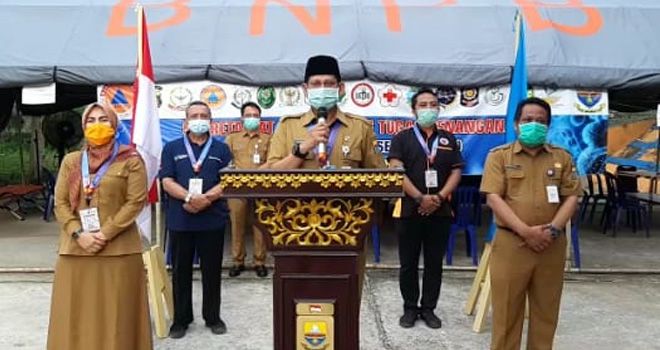 Juru bicara gugus tugas penanganan Covid19 Provinsi Jambi Johansyah.