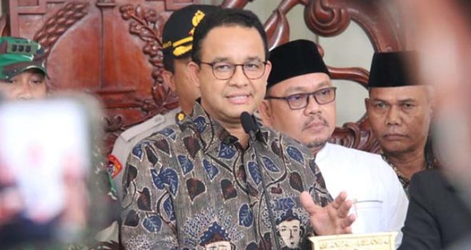 Gubernur DKI Anies Baswedan. 


