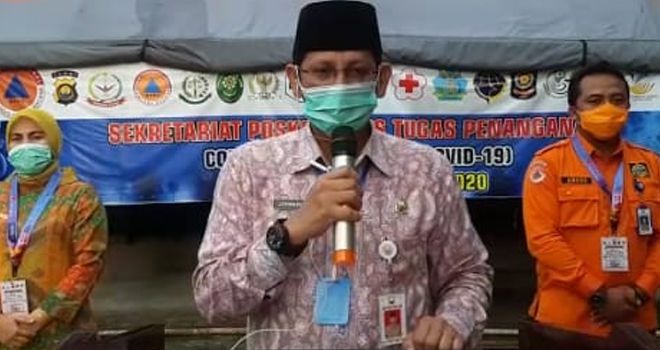 Juru bicara gugus tugas penanganan Covid19 Provinsi Johansyah.