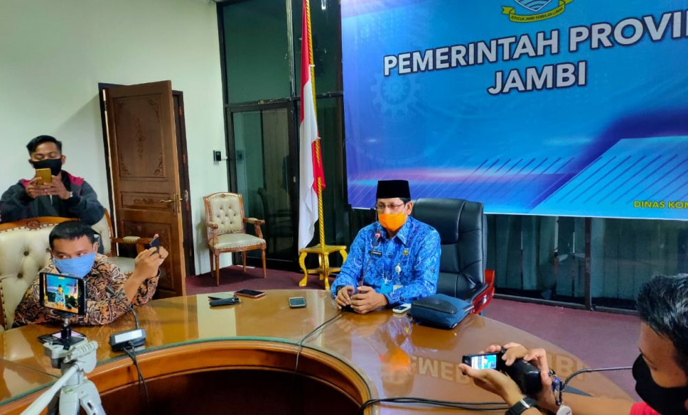 Juru bicara penanganan Covid19 Provinsi Jambi Johansyah