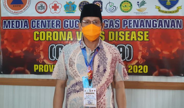 Juru bicara penanganan Covid19 Provinsi Jambi Johansyah.