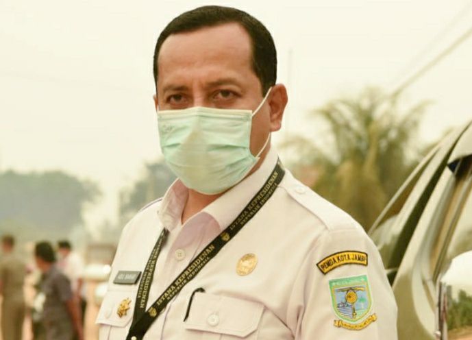 Abu Bakar, Jubir Gugus Tugas Covid-19 Kota Jambi.
