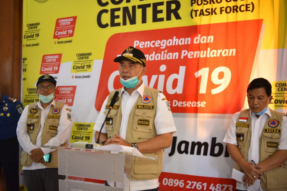 Walikota Jambi Sy Fasha.