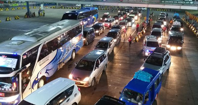 Ilustrasi Pelabuhan Merak.