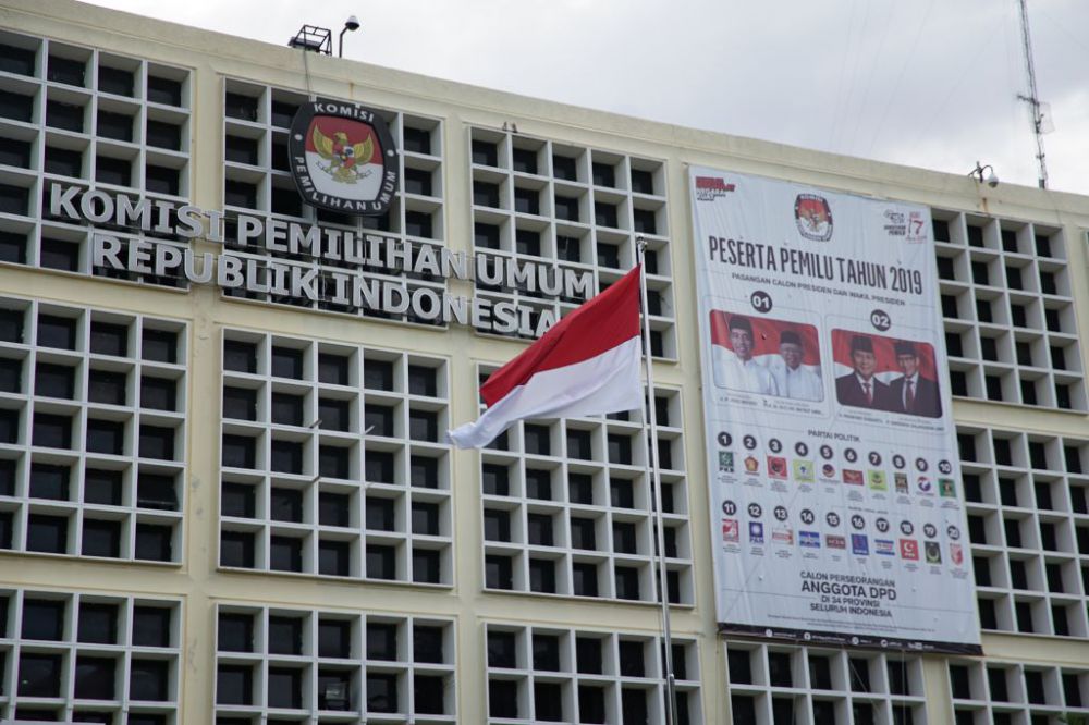 Gedung KPU.