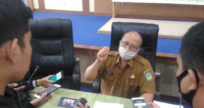 Jurubicara gugus tugas penanganan Covid -19 Kota Sungai Penuh, M Rashid.