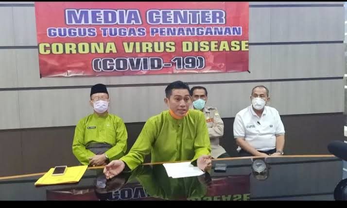 Wakil Ketua Gugus tugas Covid-19 Kabupaten Muarojambi MHD Fadhil Arif.