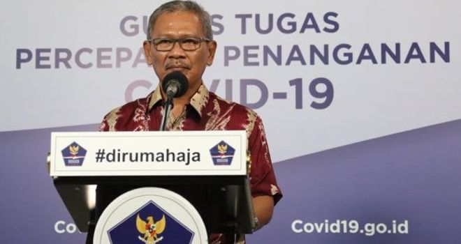 Jurubicara Pemerintah untuk Penanganan Covid-19, Achmad Yurianto.