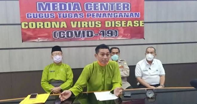 Wakil Ketua Gugus tugas Covid-19 Kabupaten Muarojambi MHD Fadhil Arif.