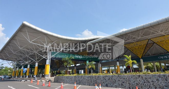 Terminal bandara Sultan Thaha Jambi. 