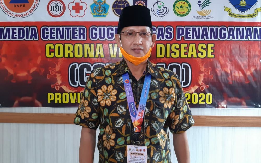 Jubir penanganan Covid19 Provinsi Jambi Johansyah.