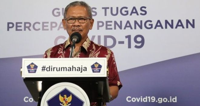 Jurubicara Pemerintah untuk Penanganan Covid-19, Achmad Yurianto.

