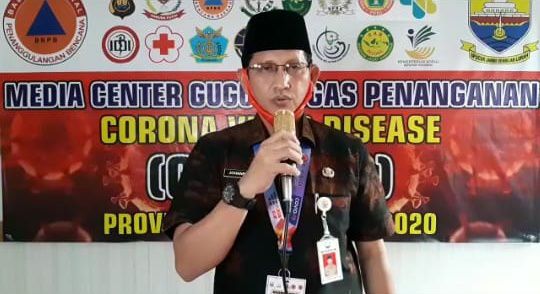 Jubir penanganan Covid19 Provinsi Jambi Johansyah