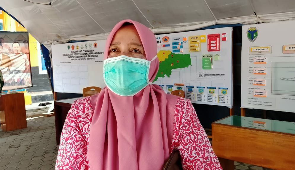 dr Elfie Yennie Juru Bicara Gugus Tugas Covid-19 Kabupaten Batanghari.