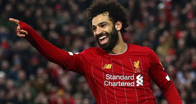 Penyerang Liverpool, Mohamed Salah.

