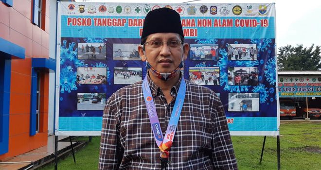 Juru bicara gugus tugaa Covid19 Provinsi Jambi Johansyah