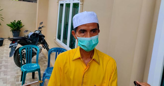Ketua Koni Indra Armendaris Melayat Ke Rumah Duka Kadispora Provinsi Jambi (12/6).