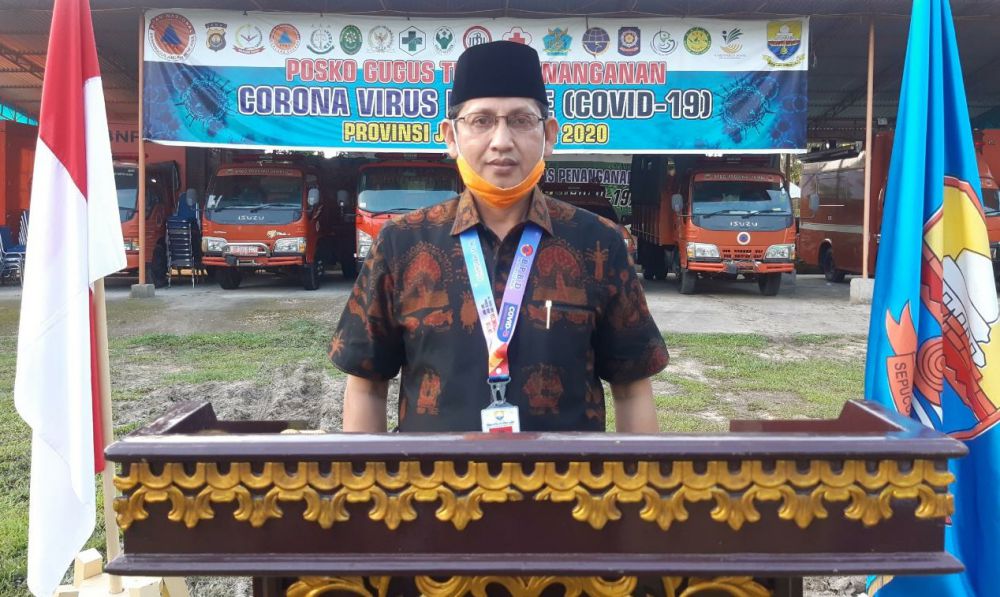 Juru bicara gugus tugas Covid19 Provinsi Jambi Johansyah