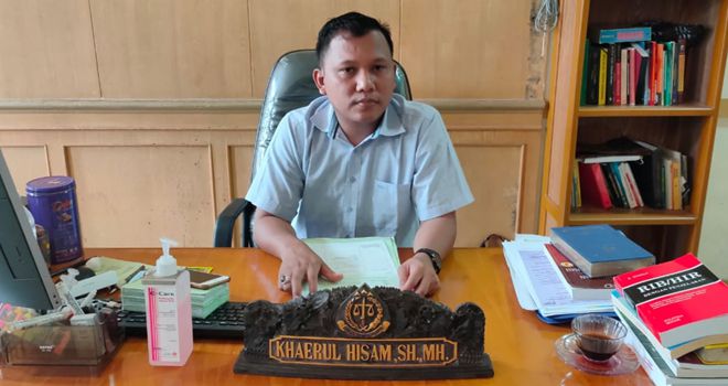  Khaerul Hisam, SH., Kasi Intel Kejaksaan Negeri Kabupaten Tanjabtim.
