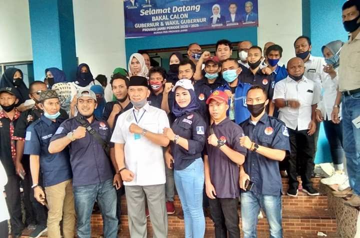 Sy Fasha juga Didampingi BM PAN Jambi