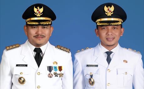 Pasangan H Mashuri dan Safrudin Dwi Apriyanto (Hamas Apri) 