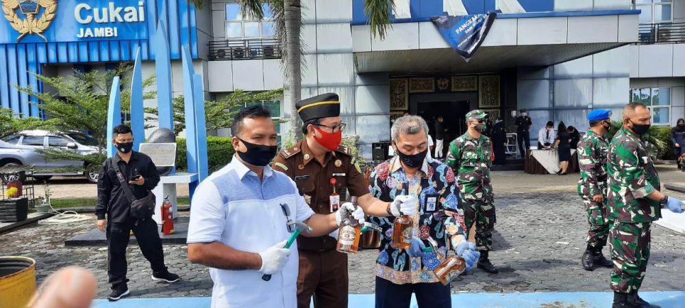 Ditreskrimsus Polda Jambi Siap Bantu Bea Cukai Ungkap Penyelundupan.