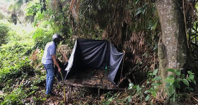 Polisi Bongkar Pondok Tempat Konsumsi Narkoba di Pulau Kayu Aro
