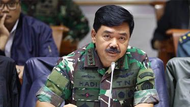 Panglima TNI Marsekal Haji Tjahjanto.