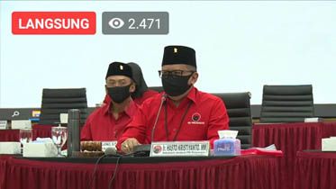 PDIP Umumkan Pasangan Calon yang Diusung di Pilkada 2020, Untuk Jambi Belum Diumumkan