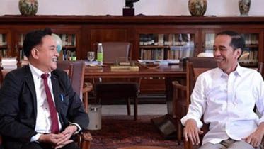 Presiden Jokowi dan Yusril Ihza Mahendra