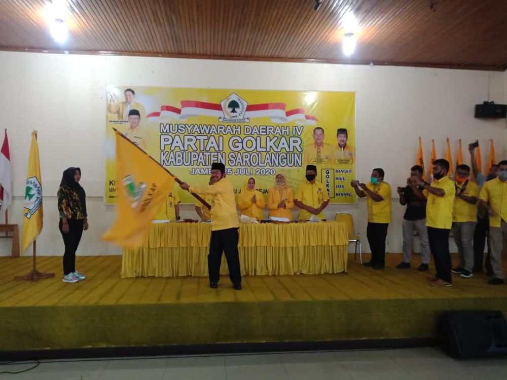Tantowi Jauhari, Ketua DPD II Partai Golkar Kabupaten Sarolangun