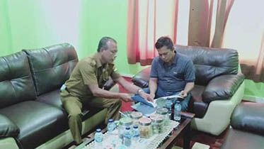 Temui Anggota DPR RI, Koperindag Muaro Jambi sampaikan Program Hilirisasi Karet