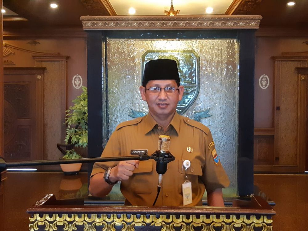 Juru bicara gugus tugas Covid19 Provinsi Jambi Johansyah.