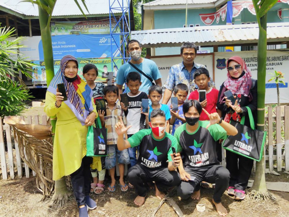 LETS Tanjabbar Hadirkan Internet di Desa Sungai Raya