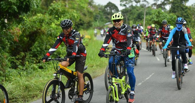 Gowes Virtual Pemkot Jambi.