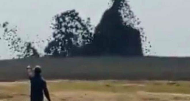 Semburan lumpur di Oro-oro Kesongo, Blora. Foto: Ngopibareng/Ist