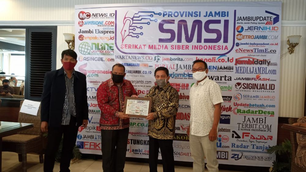 Rakerda I SMSI Provinsi Jambi.