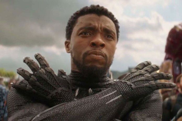 Chadwick Boseman saat memerankan karakter Black Panther. 