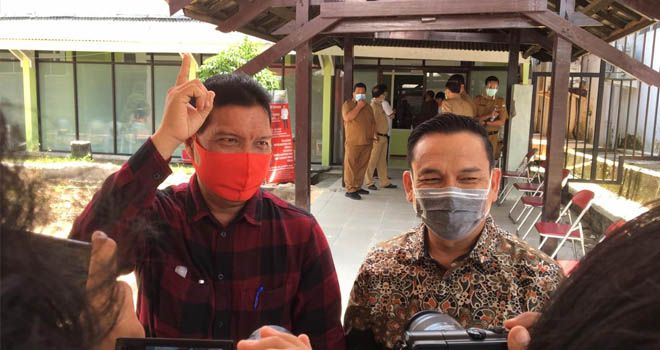 Mulyani- Amin Ikuti Tes Sweb Covid-19