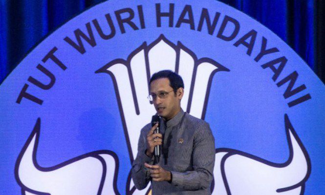 Menteri Pendidikan dan Kebudayaan (Mendikbud) Nadiem Makarim.